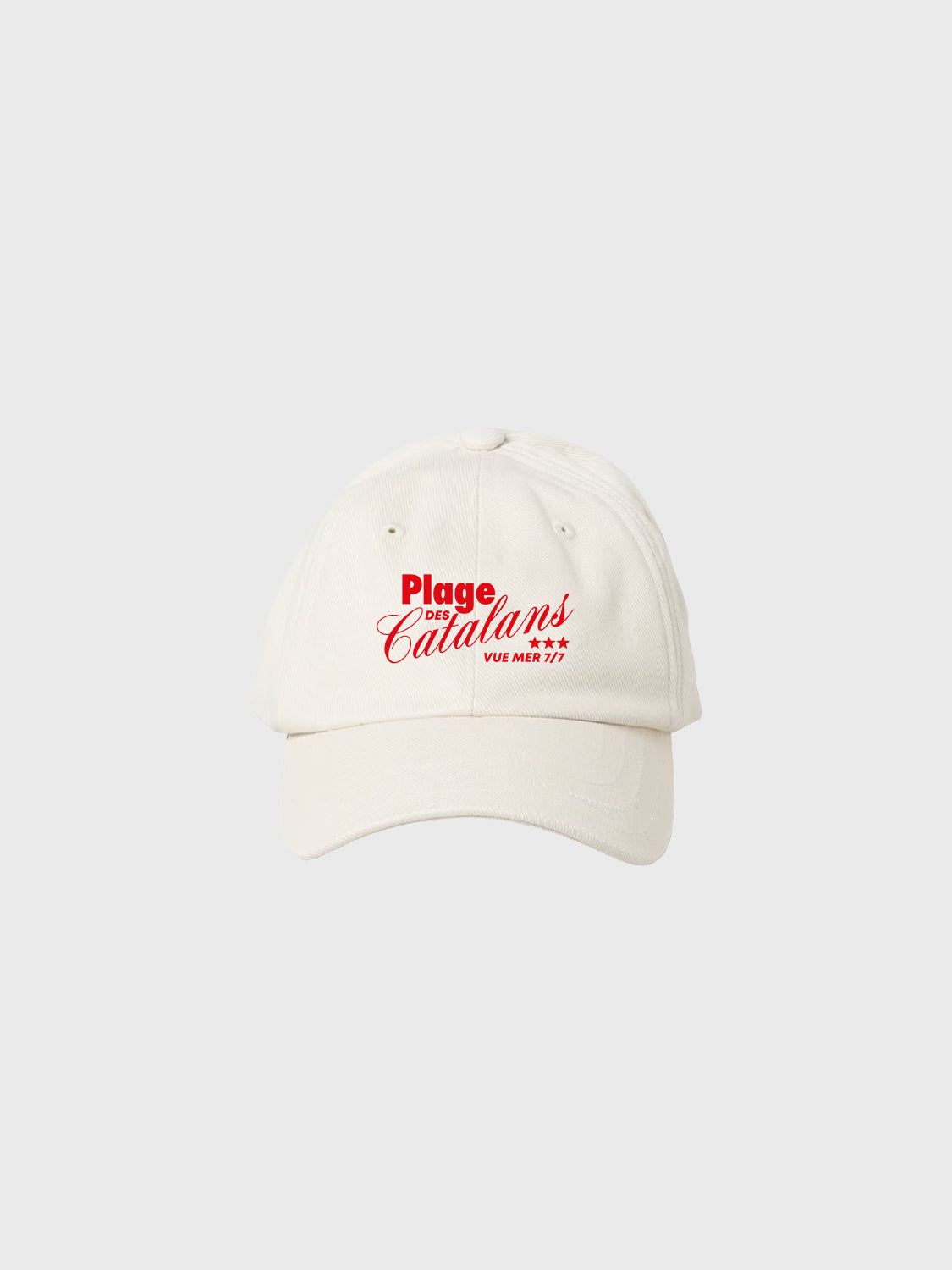 Casquette Plage des Catalans / Cagnard x Vacances Permanentes