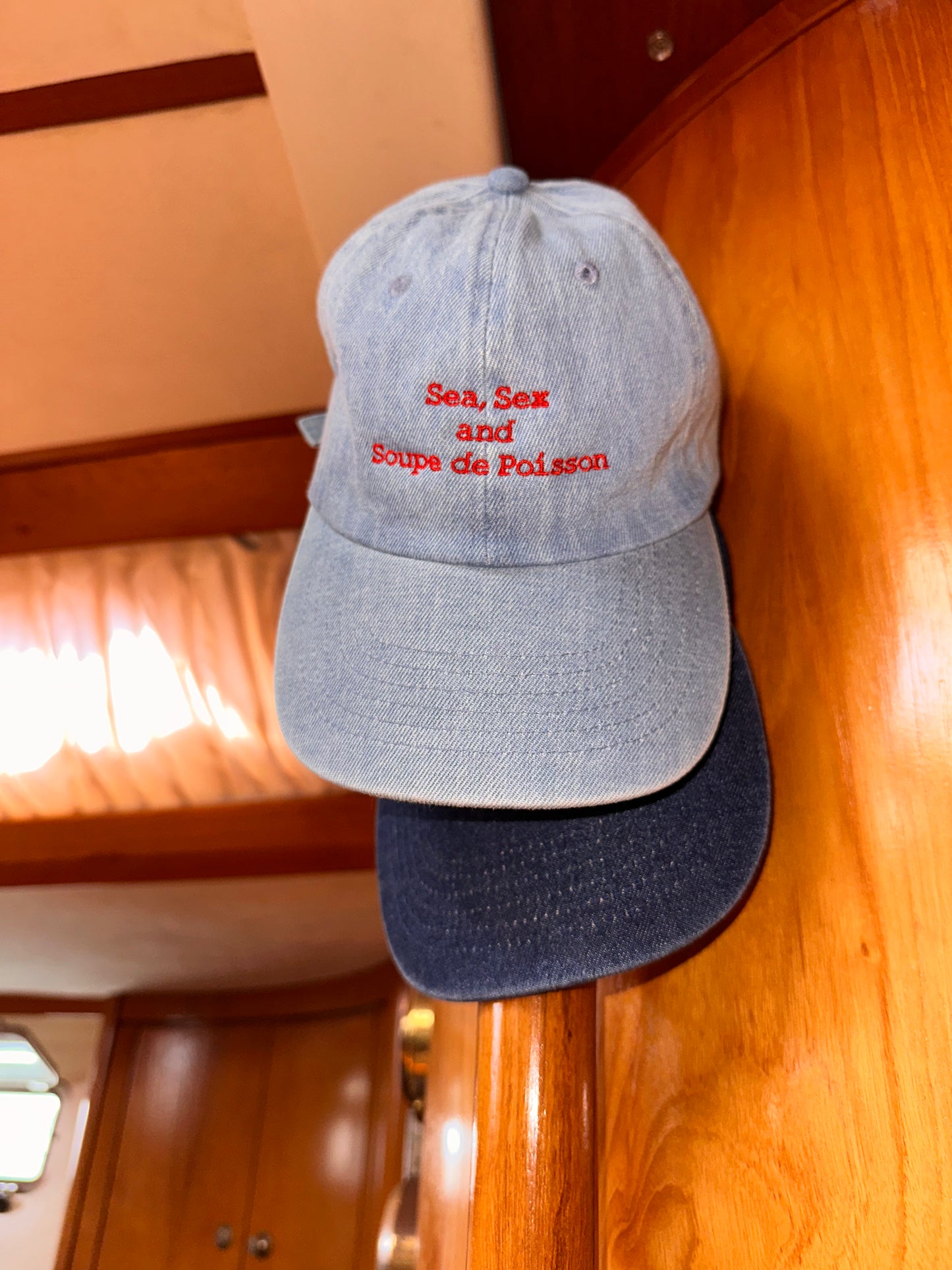 Casquette Sea, Sex & Soupe de Poisson les Marseillaises