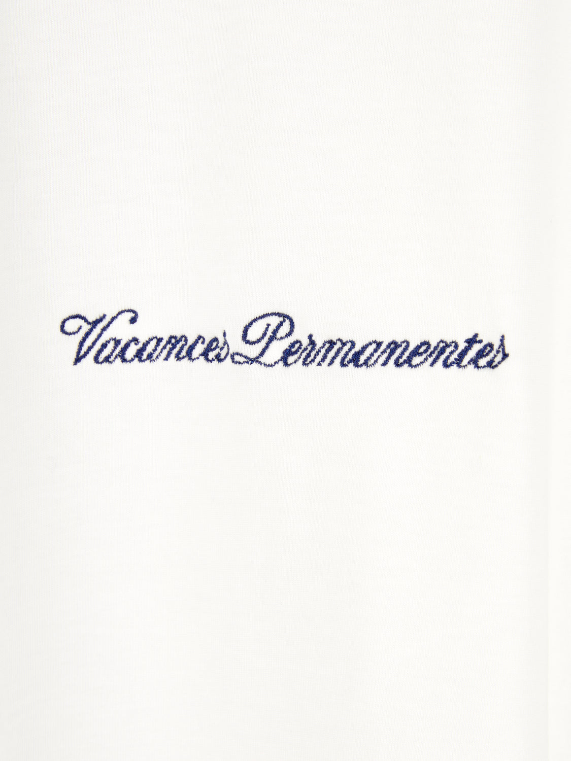 Tshirt CLASSIQUE Logo brodé Vacances Permanentes