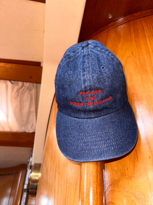 Casquette Sea, Sex & Soupe de Poisson les Marseillaises