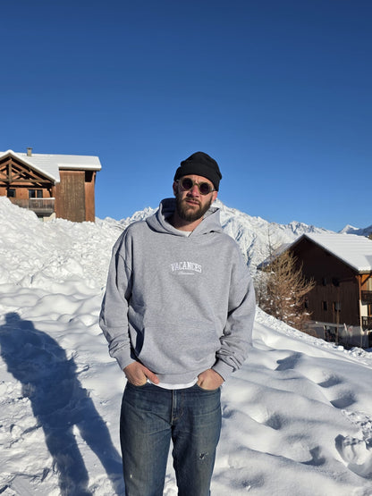 Sweat à capuche COLLEGE brodé Vacances Permanentes