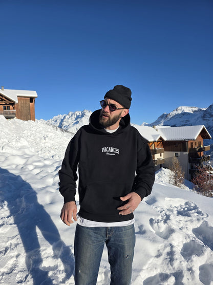 Sweat à capuche COLLEGE brodé Vacances Permanentes